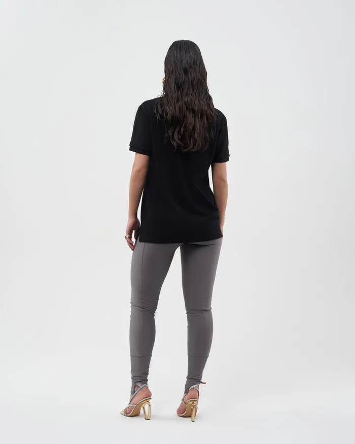 WomenMen Filling Pieces TShirts and Shirts Lux Polo Black