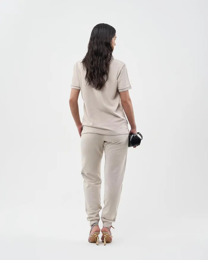 WomenMen Filling Pieces TShirts and Shirts Lux Polo Cool Grey