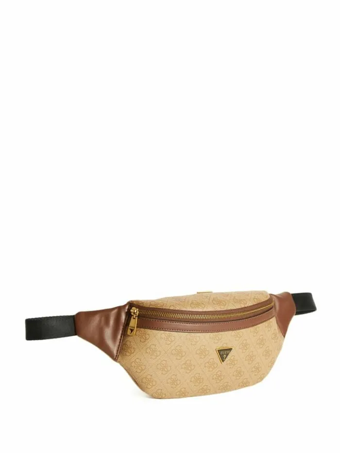 WomenMen GUESS Handbags Vezzola Belt Bag Bamboo