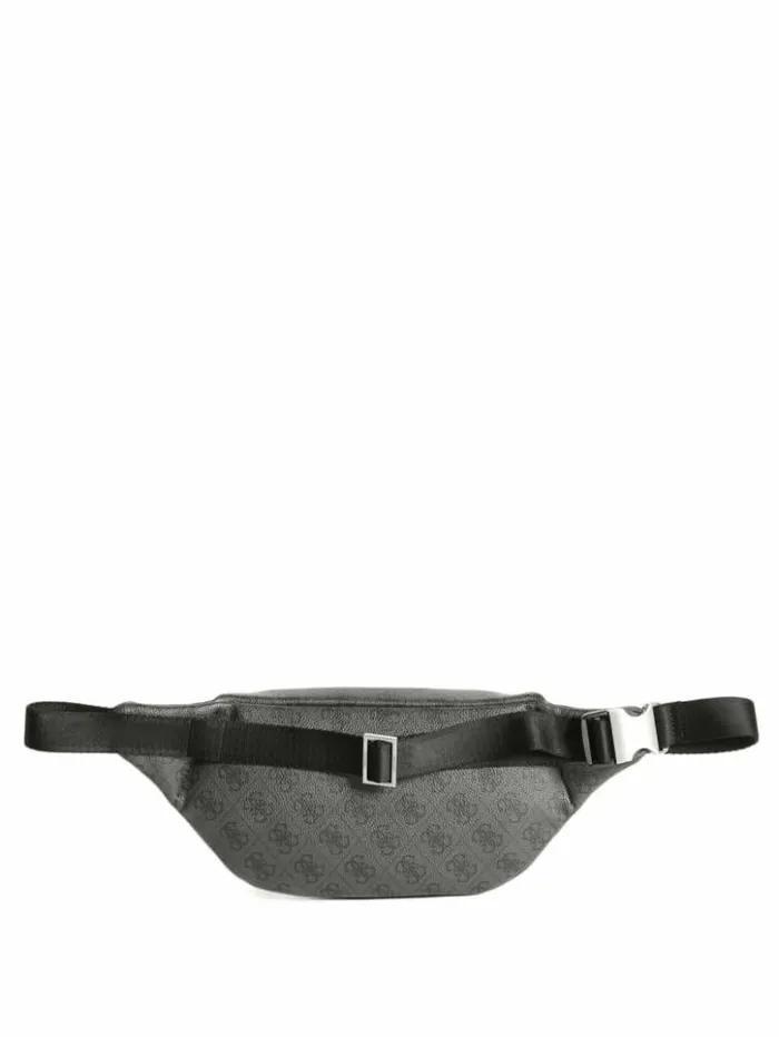 WomenMen GUESS Handbags Vezzola Smart Belt Bag Black Floral Print