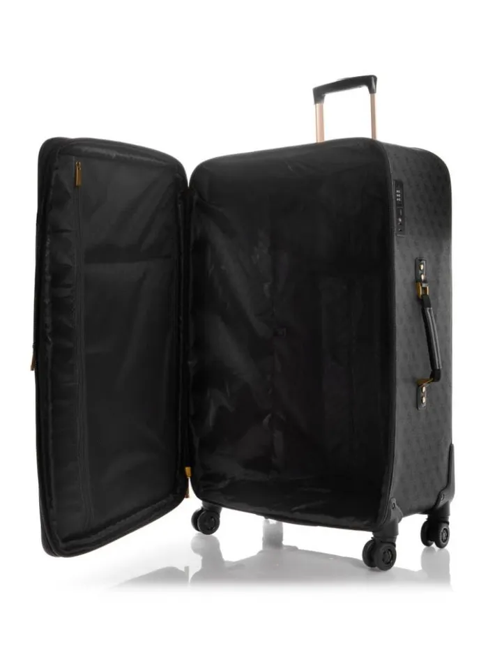 WomenMen GUESS Luggage and Travel Bags Keith 28034 8Wheel Suitcase Coal Multi WomenMen GUESS Luggage and Travel Bags Keith 28034 8Wheel Suitcase Coal Multi