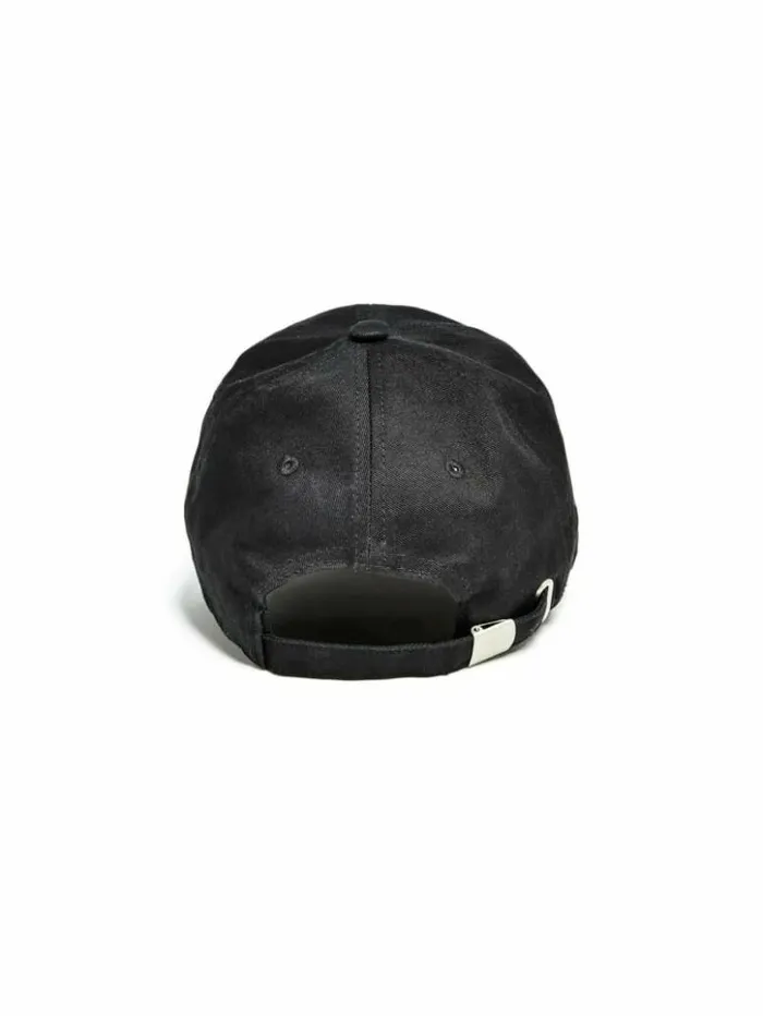 WomenMenKids GUESS Hats and Scarves Logo Baseball Hat Black