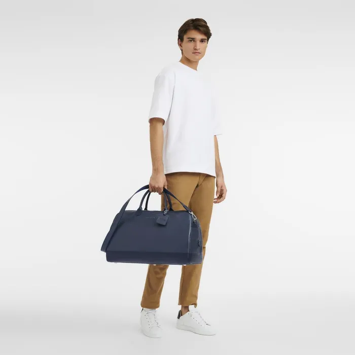 WomenMen Le Foulonn M Travel Bag Navy Longchamp Travel Bags