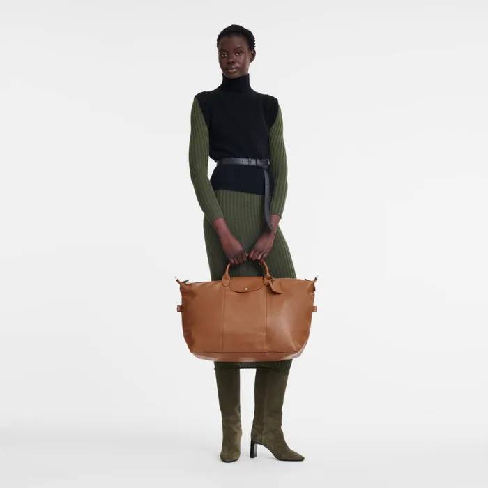 WomenMen Le Foulonn S Travel Bag Caramel Longchamp Travel Bags