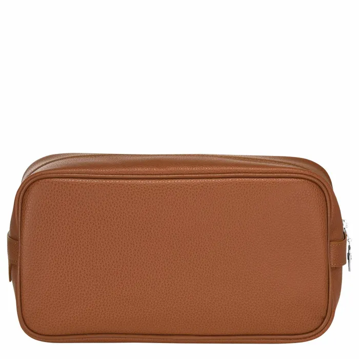 WomenMen Le Foulonn Toiletry Case Caramel Longchamp Toiletry Bags