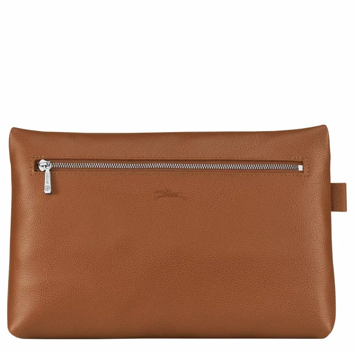 WomenMen Le Foulonn Toiletry Case Caramel Longchamp Travel Bags