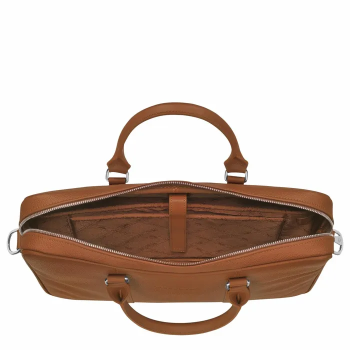 WomenMen Le Foulonn XS Briefcase Caramel Longchamp Briefcase