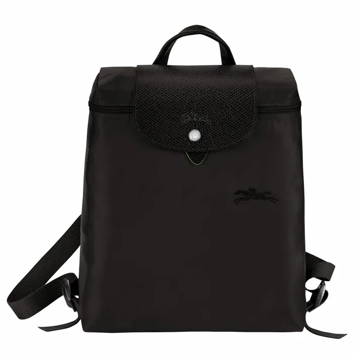 WomenMen Le Pliage Green M Backpack Black Longchamp Backpacks
