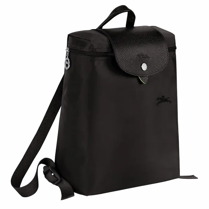 WomenMen Le Pliage Green M Backpack Black Longchamp Backpacks