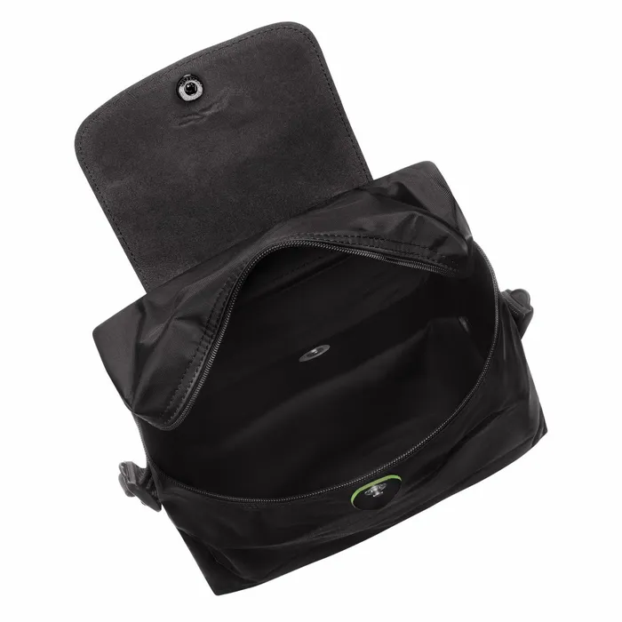 WomenMen Le Pliage Green M Backpack Black Longchamp Backpacks