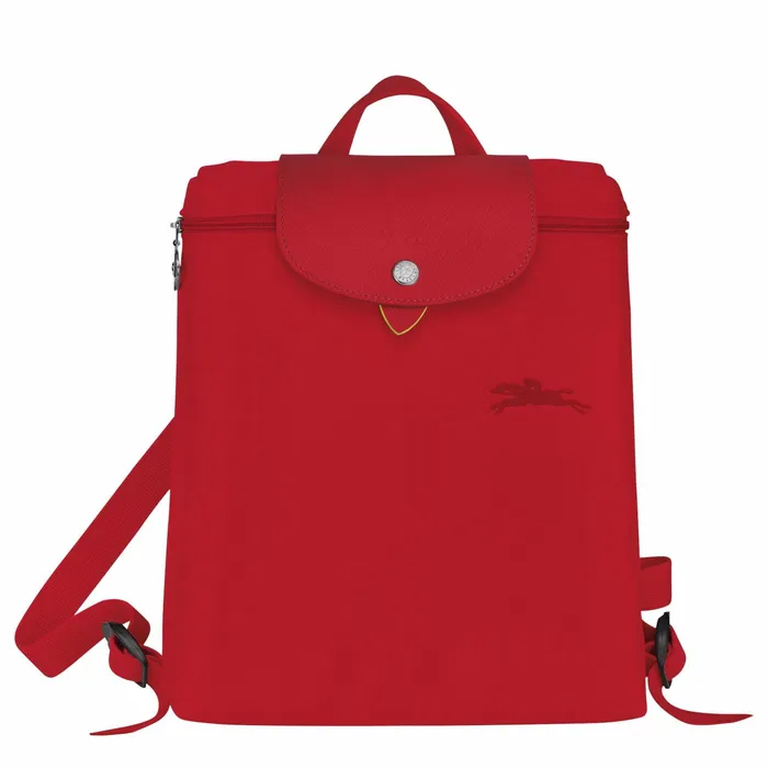 WomenMen Le Pliage Green M Backpack Tomato Longchamp Backpacks