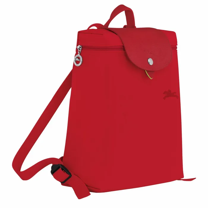 WomenMen Le Pliage Green M Backpack Tomato Longchamp Backpacks