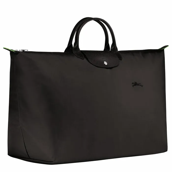 WomenMen Le Pliage Green M Travel Bag Black Longchamp Travel Bags