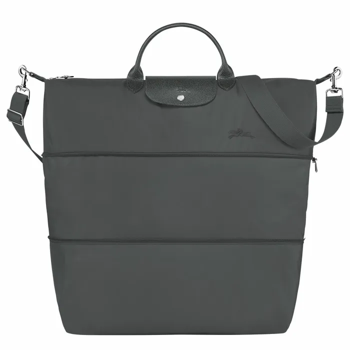 WomenMen Le Pliage Green Travel Bag Expandable Graphite Longchamp Travel Bags
