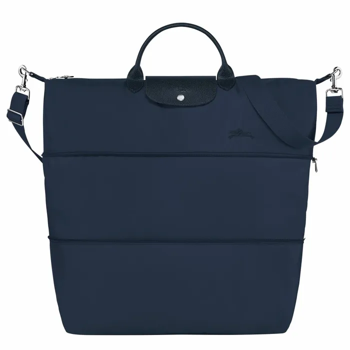 WomenMen Le Pliage Green Travel Bag Expandable Navy Longchamp Travel Bags