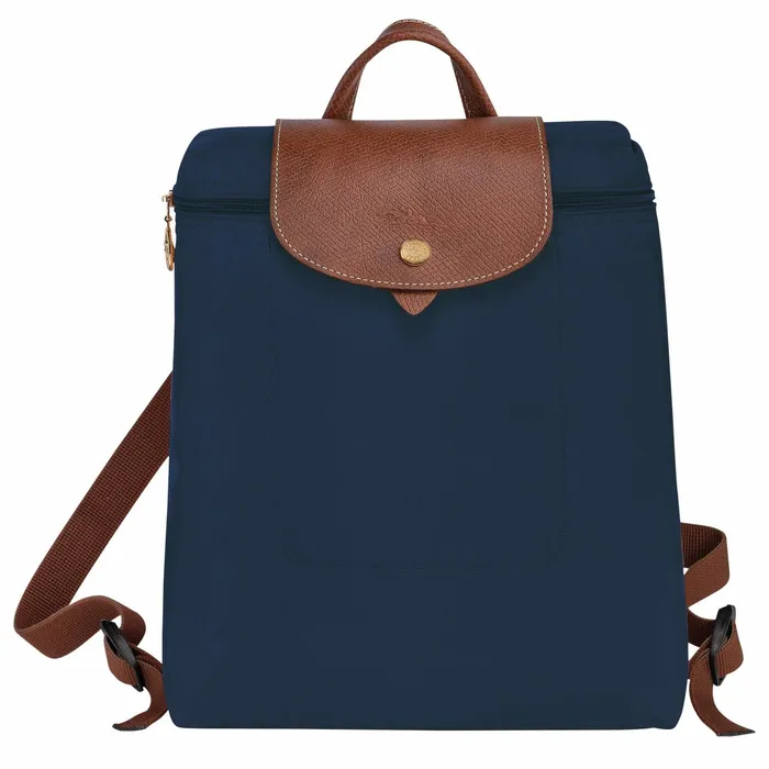 WomenMen Le Pliage Original M Backpack Navy Longchamp Backpacks