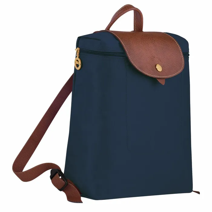 WomenMen Le Pliage Original M Backpack Navy Longchamp Backpacks