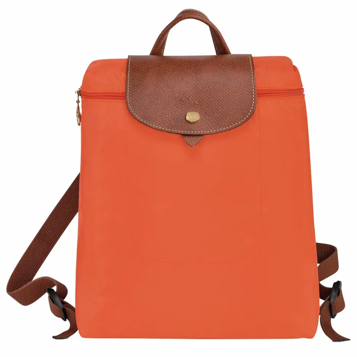 WomenMen Le Pliage Original M Backpack Orange Longchamp Backpacks