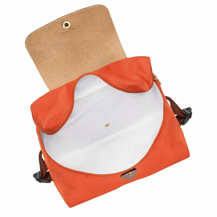 WomenMen Le Pliage Original M Backpack Orange Longchamp Backpacks