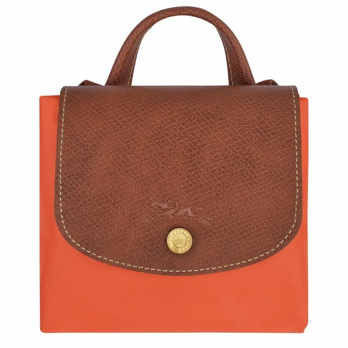 WomenMen Le Pliage Original M Backpack Orange Longchamp Backpacks