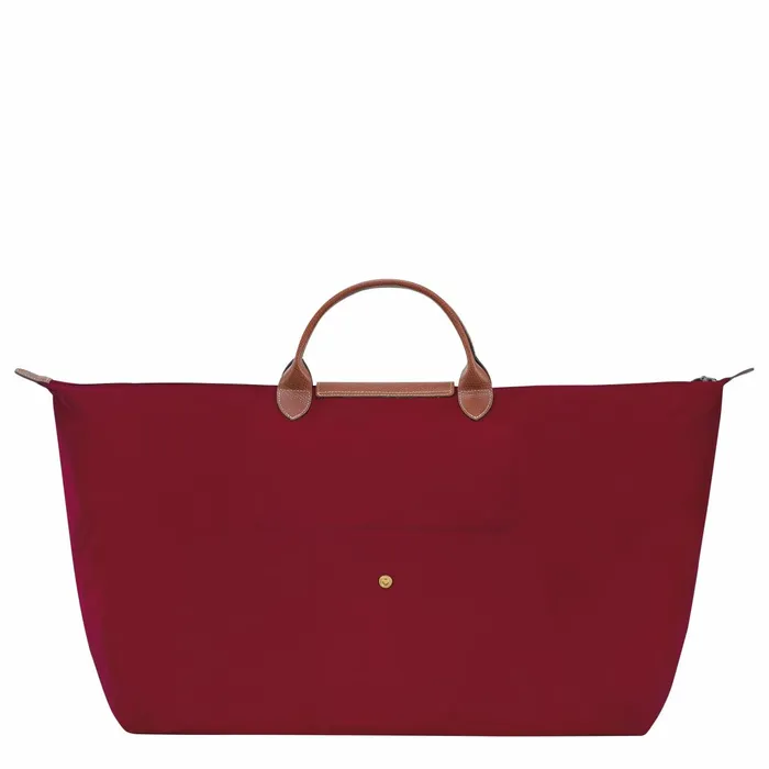WomenMen Le Pliage Original M Travel Bag Red Longchamp Travel Bags