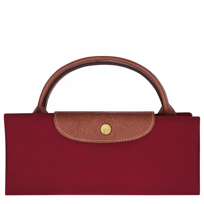 WomenMen Le Pliage Original M Travel Bag Red Longchamp Travel Bags