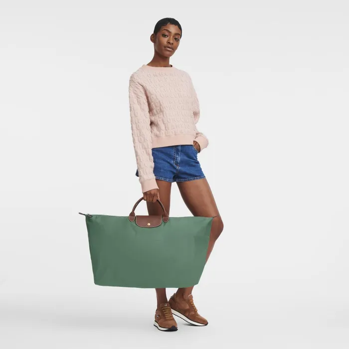 WomenMen Le Pliage Original M Travel Bag Sage Longchamp Travel Bags