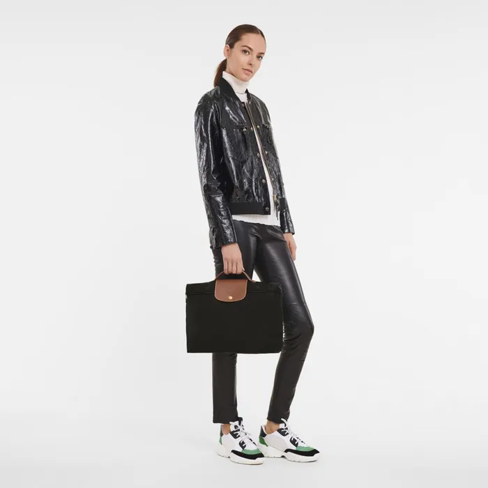 WomenMen Le Pliage Original S Briefcase Black Longchamp Briefcase