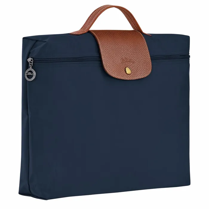 WomenMen Le Pliage Original S Briefcase Navy Longchamp Briefcase