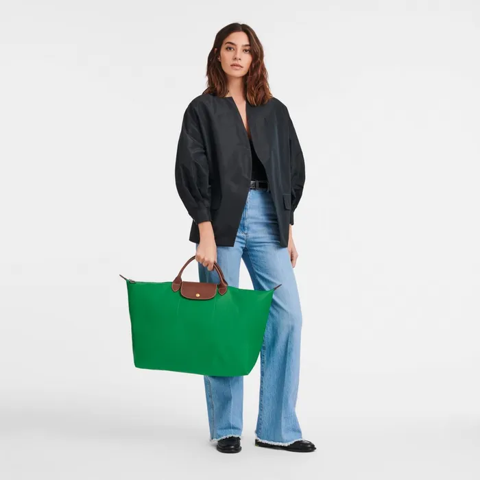 WomenMen Le Pliage Original S Travel Bag Green Longchamp Travel Bags