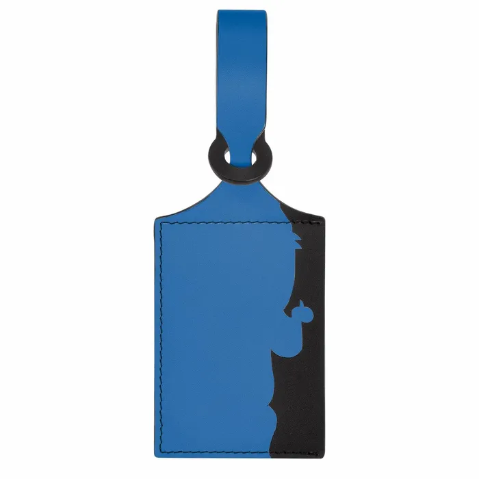 WomenMen LGP Travel Luggage Tag Cobalt Longchamp Travel Accessories