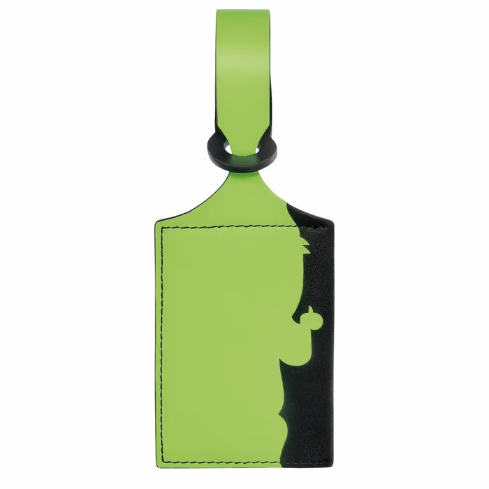 WomenMen LGP Travel Luggage Tag Green Light Longchamp Travel Accessories
