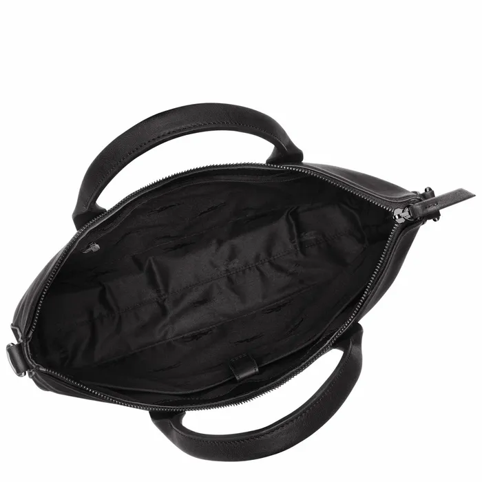 WomenMen Longchamp 3D Briefcase Black Longchamp Briefcase