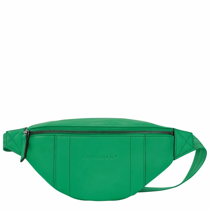 WomenMen Longchamp 3D S Belt Bag Green Longchamp Belt Bags