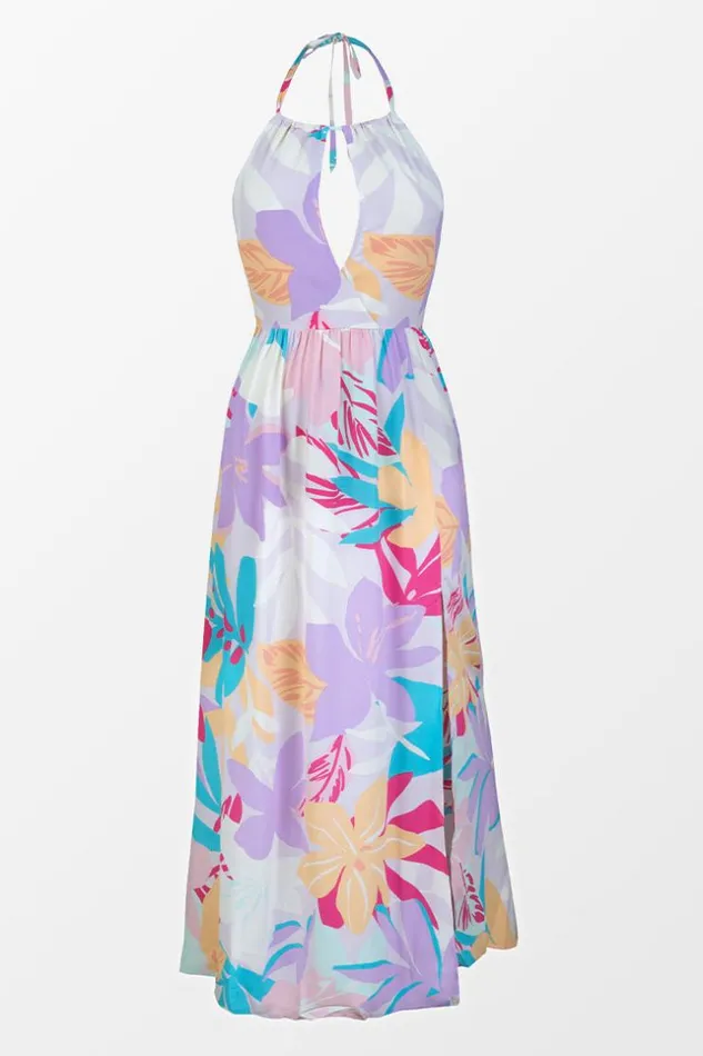 Women Midi Dresses Cupshe Mckenna Halter Neck AShape Dress Multicolor