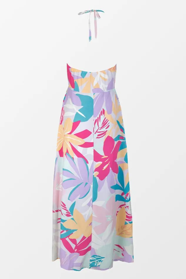 Women Midi Dresses Cupshe Mckenna Halter Neck AShape Dress Multicolor