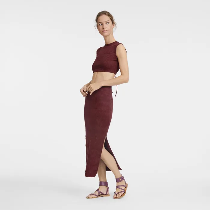 Women Midi Skirt Sienna Longchamp Dresses and Skirts
