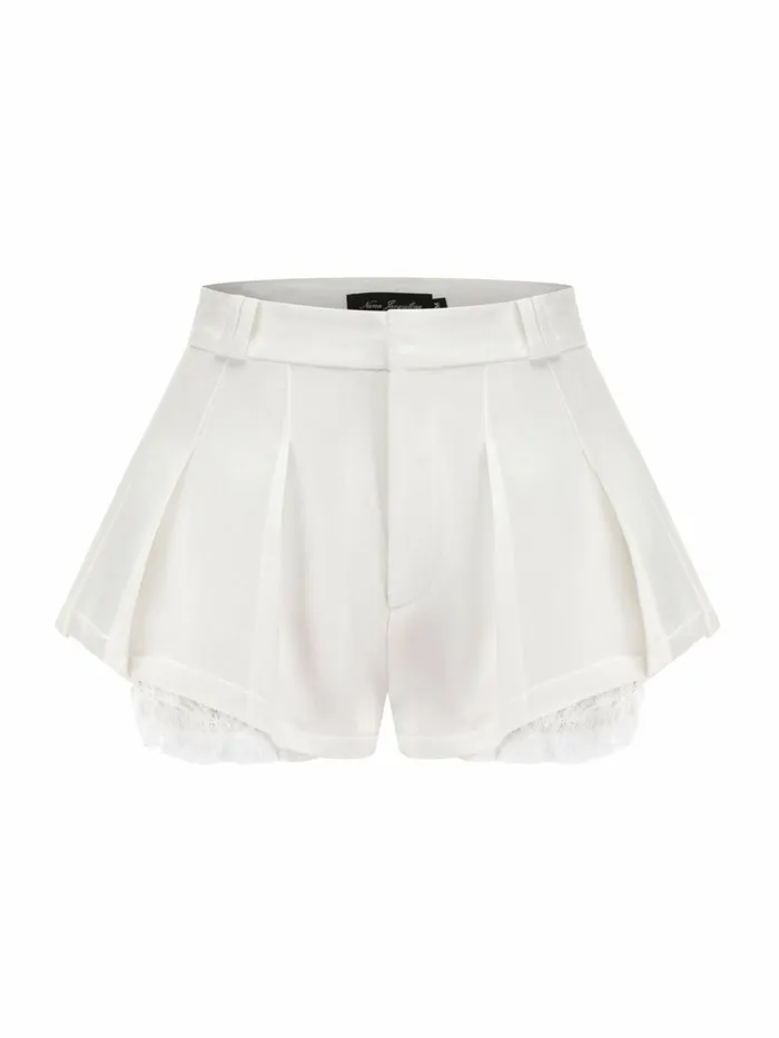 Women Mila White Shorts Nana Jacqueline Shorts