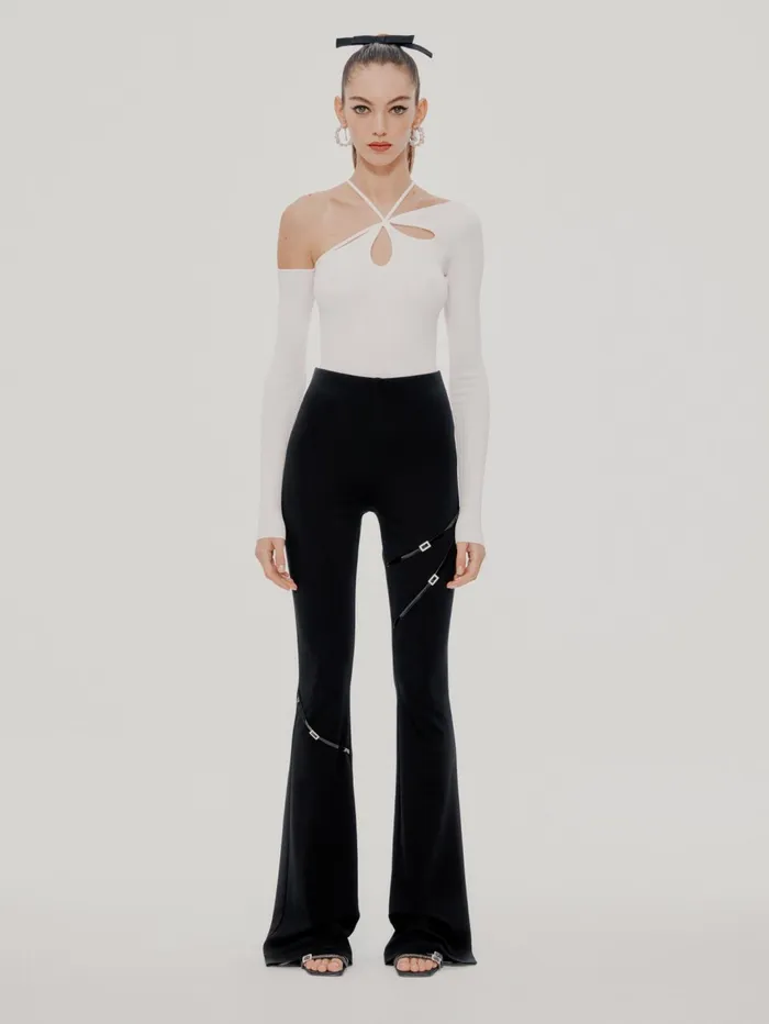 Women Milia Black Pants Nana Jacqueline Pants