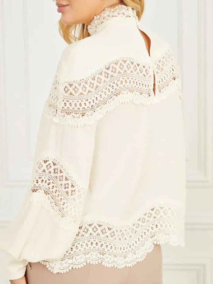 Women Millie Blouse Sandy Shore Marciano Tops And Sweaters