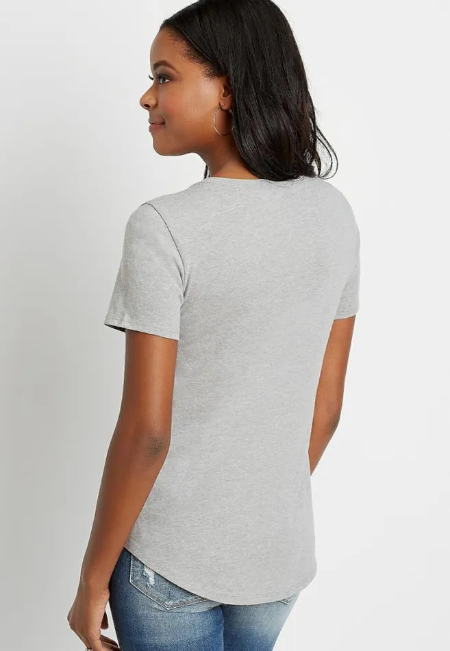 Women Minnesota State Flower Graphic Tee Maurices Tops