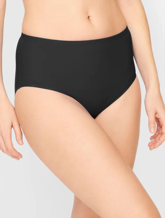 Women Miraclesuits Talbots Miraclesuit Swim Brief Black
