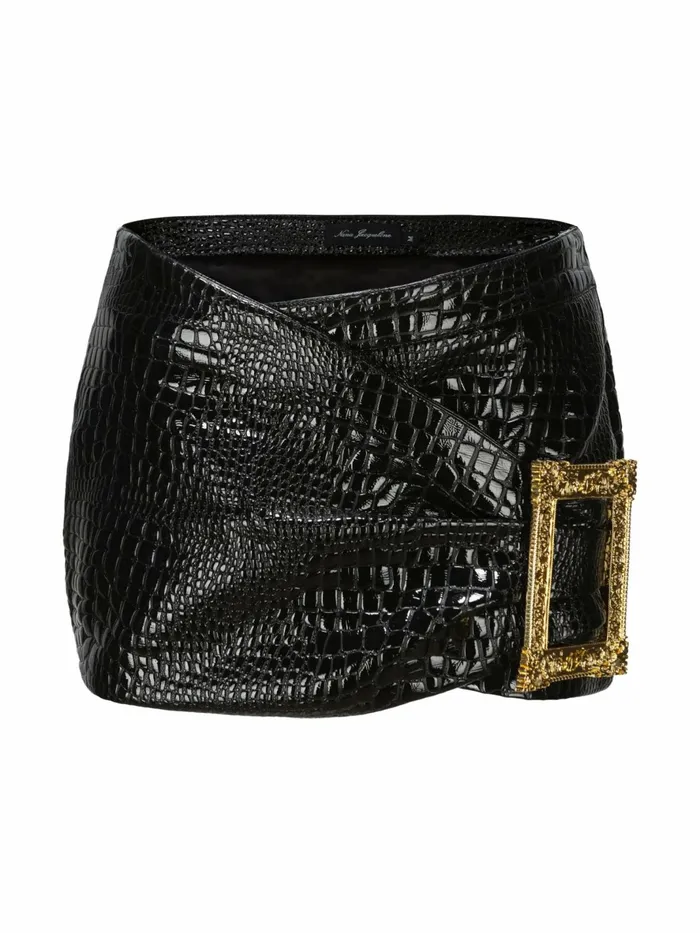 Women Miranda Leather Mini Skirt Nana Jacqueline Skirts