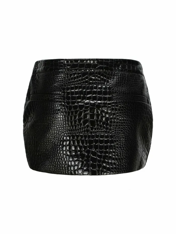 Women Miranda Leather Mini Skirt Nana Jacqueline Skirts