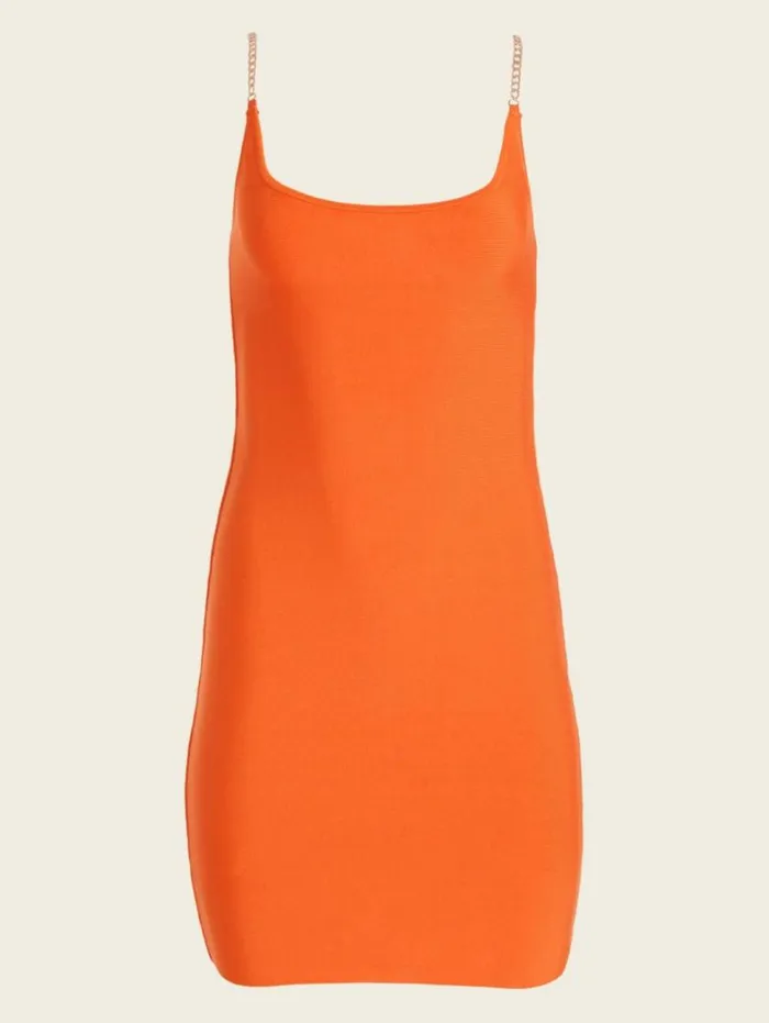 Women Noorie Bandage Dress Orange Slushie Marciano Dresses Women Noorie Bandage Dress Orange Slushie Marciano Dresses