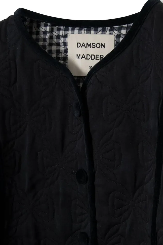 Women Occasion Wear Damson Madder Diana Quilted Jacket 8211 Black