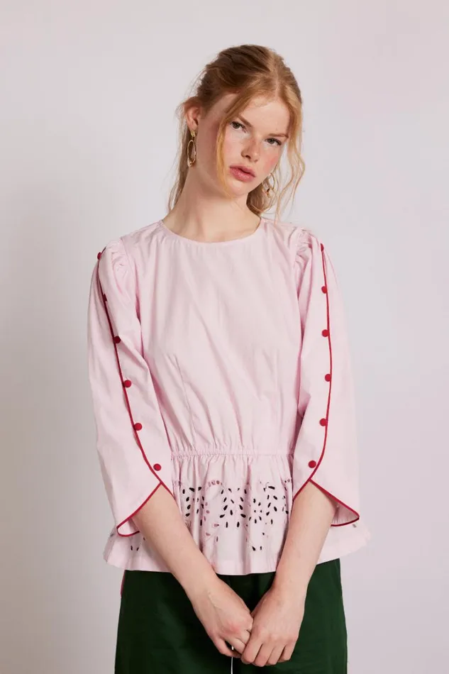 Women Occasion Wear Damson Madder Perrie Blouse