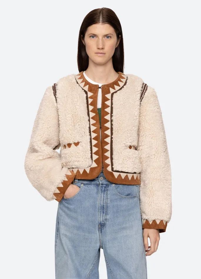 Women Outerwear Sea New York Ginevra Jacket Cream