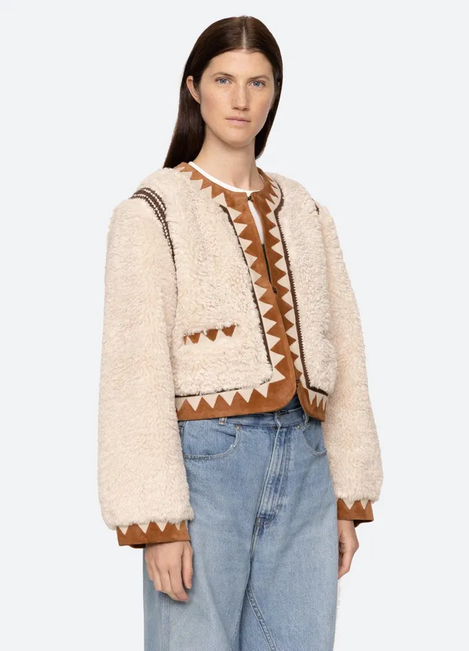 Women Outerwear Sea New York Ginevra Jacket Cream