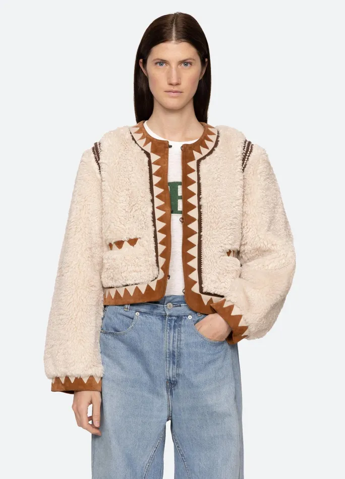 Women Outerwear Sea New York Ginevra Jacket Cream